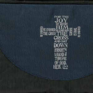 Bible Cover - Print with Cross