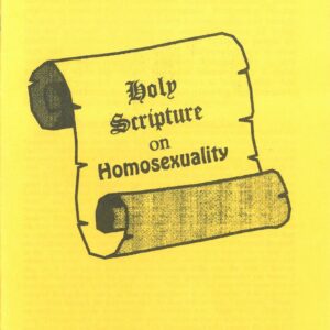 Holy Scripture on Homosexuality