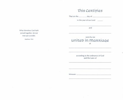 Marriage Certificate - Image 2